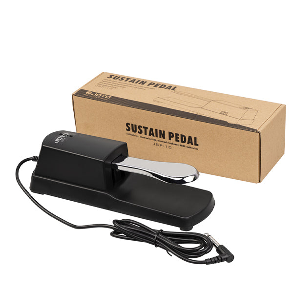 Joyo JSP-10 Universal Sustain Pedal for Electric Digital Piano Keyboard with 1/4 Connector (JSP10 JSP 10)
