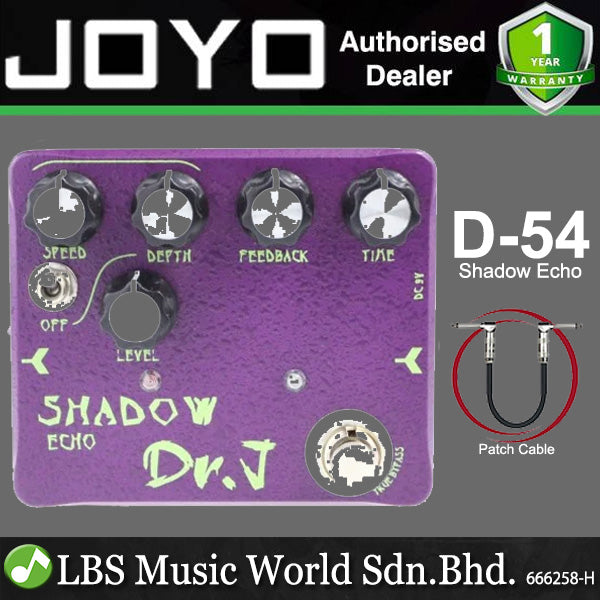 Joyo D-54 Dr.J Sparrow Bass Di Xlr And Drive Effect Guitar Pedal (D54 D 54)