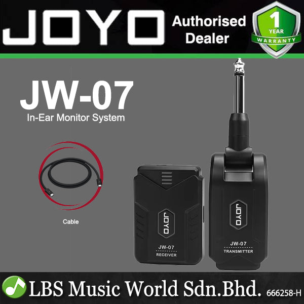 Joyo JW-07 Wireless In Ear Monitor System - IEM System (JW07 JW 07)