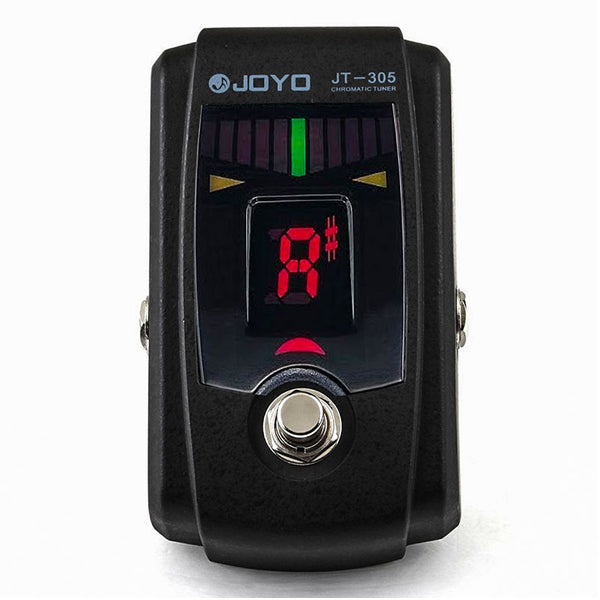 JOYO JT-305 Guitar Effect Pedal Floor Tuner Chromatic Very Dark Black (JT305 JT 305)