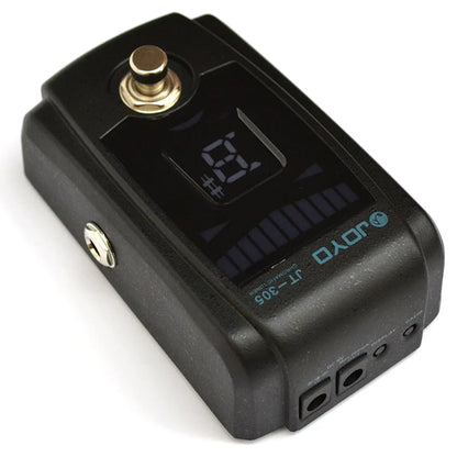 JOYO JT-305 Guitar Effect Pedal Floor Tuner Chromatic Very Dark Black (JT305 JT 305)