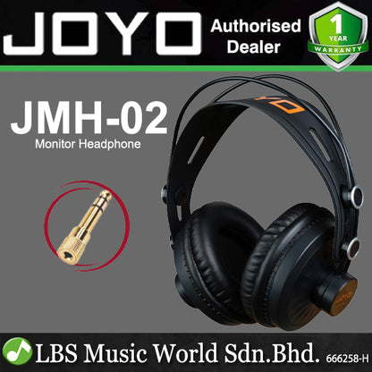 Joyo JMH-02 Professional Monitor Headphone High Dynamic Range with Adapter (JMH02)