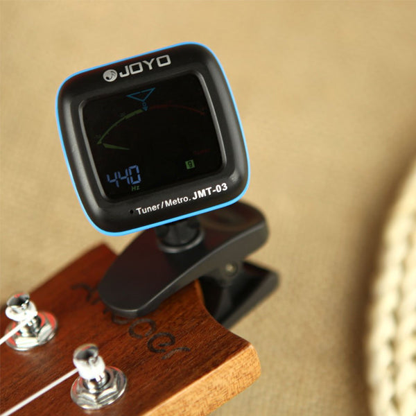 Joyo JMT-03 Portable Clip On Digital Tuner Metronome for Guitar Bass Ukulele Violin (JMT03 JMT 03)