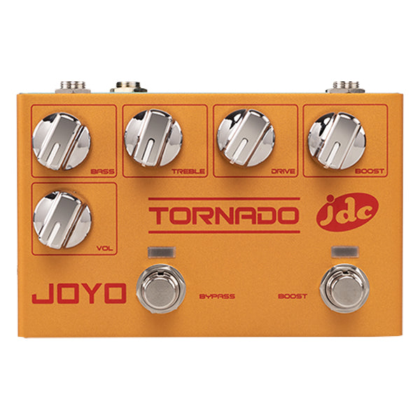 Joyo R-21 Tornado Overdrive and Boost Dual Channel Electric Guitar Effect Pedal (R21)