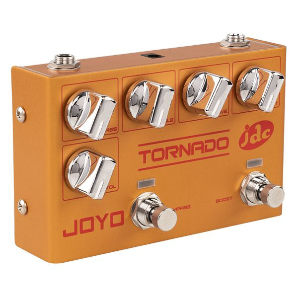 Joyo R-21 Tornado Overdrive and Boost Dual Channel Electric Guitar Effect Pedal (R21)