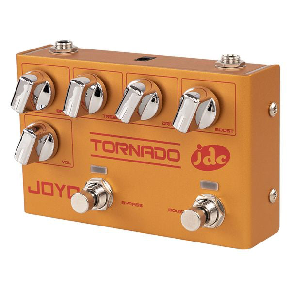 Joyo R-21 Tornado Overdrive and Boost Dual Channel Electric Guitar Effect Pedal (R21)