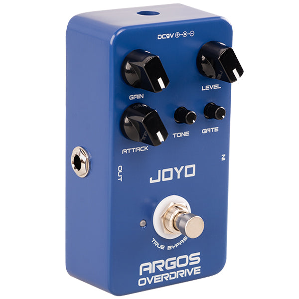 Joyo JF-23 Argos Overdrive Electric Guitar Effect Pedal Built in Circuit Attenuates Signal (JF23)