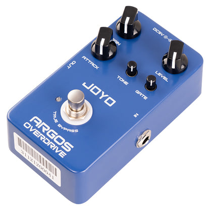 Joyo JF-23 Argos Overdrive Electric Guitar Effect Pedal Built in Circuit Attenuates Signal (JF23)
