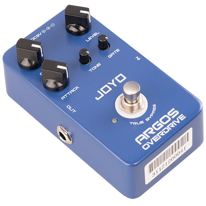 Joyo JF-23 Argos Overdrive Electric Guitar Effect Pedal Built in Circuit Attenuates Signal (JF23)