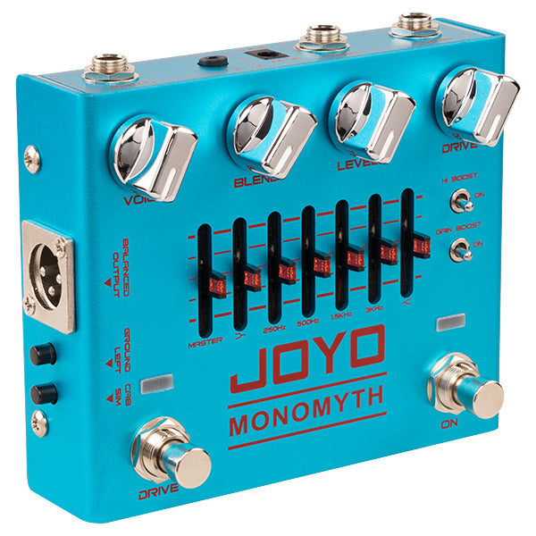 Joyo R-26 Monomyth Bass Preamp Multiple Tone Sculpting Electric Bass Guitar Effect Pedal (R26)