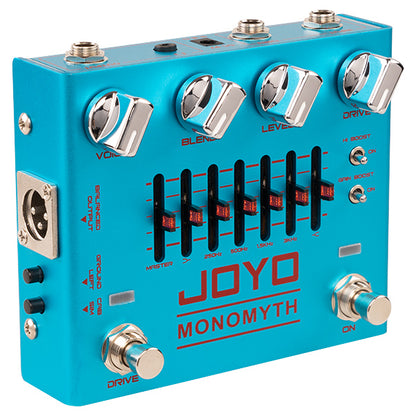 Joyo R-26 Monomyth Bass Preamp Multiple Tone Sculpting Electric Bass Guitar Effect Pedal (R26)