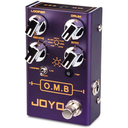 Joyo R-06 O.M.B Looper and Drum Machine Guitar Effect Pedal (R-6 R 06)