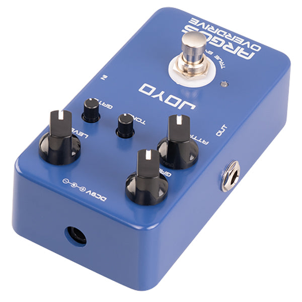 Joyo JF-23 Argos Overdrive Electric Guitar Effect Pedal Built in Circuit Attenuates Signal (JF23)