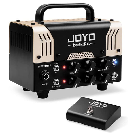 Joyo METEOR II 20 Watt Amplifier Head BanTamP XL Electric Guitar Speaker Tube Amp with Bluetooth (METEOR 2)