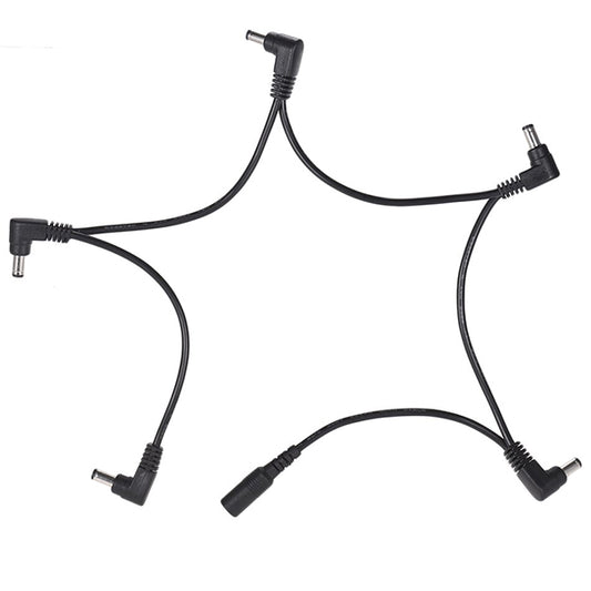 Joyo CM-24 5 Way Daisy Chain Right Angle Jack for Guitar Effect Power Supply (CM24)