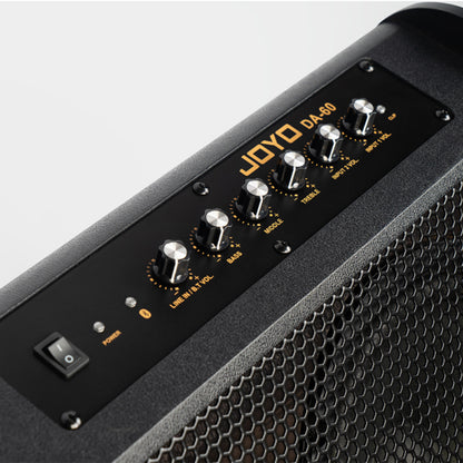 Joyo DA-60 60 Watt Personal Monitor Speaker Amplifier for Keyboard, Drum & Electric Bass Guitar with Bluetooth Amp (DA60)