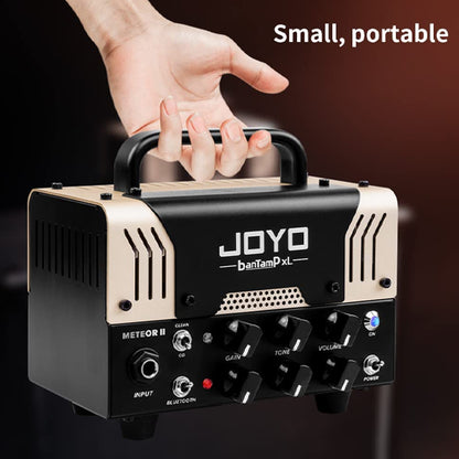 Joyo METEOR II 20 Watt Amplifier Head BanTamP XL Electric Guitar Speaker Tube Amp with Bluetooth (METEOR 2)