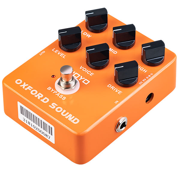Joyo JF-22 Oxford Sound British Classic 70s Rock Pedal for Electric Guitar Effect (JF22 JF 22)