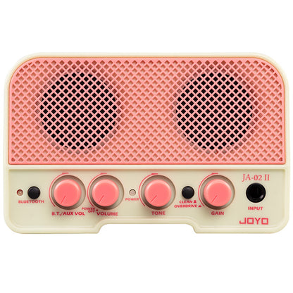 Joyo JA-02 II 5 Watt Mini Practice Guitar Amplifier Combo Portable Rechargeable Amp with Bluetooth (JA02 II)