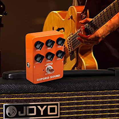 Joyo JF-22 Oxford Sound British Classic 70s Rock Pedal for Electric Guitar Effect (JF22 JF 22)