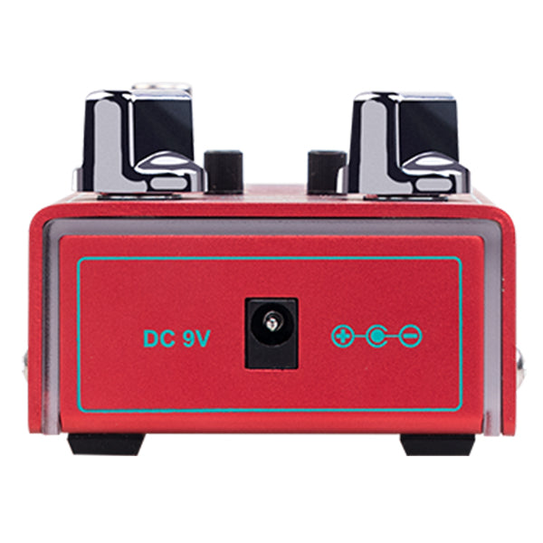 Joyo R-17 Dark Flame Distortion Pedal with EQ for Electric Guitar and Bass Guitar (R17)