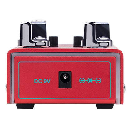 Joyo R-17 Dark Flame Distortion Pedal with EQ for Electric Guitar and Bass Guitar (R17)