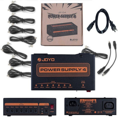 Joyo JP-04 Isolated Power Supply 4 For Guitar Effect Pedals (JP04 JP 04)