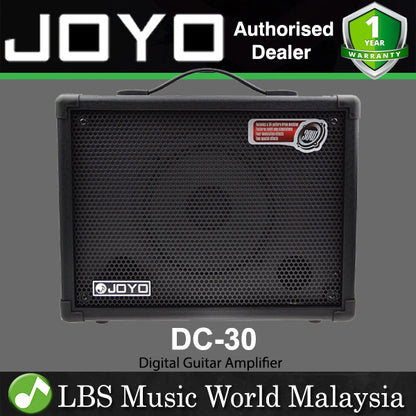 Joyo DC-30 30W Digital Guitar Amplifier With Drum Machine and 8 Amp Sim Effects Speaker (DC30 DC 30)