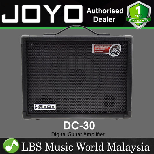 Joyo DC-30 30W Digital Guitar Amplifier With Drum Machine and 8 Amp Sim Effects Speaker (DC30 DC 30)