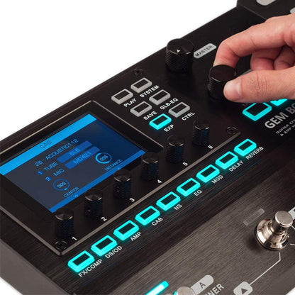 Joyo GEM BOX III Guitar Effects Processor & Amp Modeler Pedal Preamp Modulations (Gembox 3)