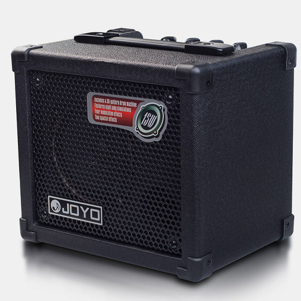 Joyo DC-15 15W Digital Guitar Amplifier with Delay Reverb Effect 36 Pattern Drum Speaker Amp (DC15 DC 15)