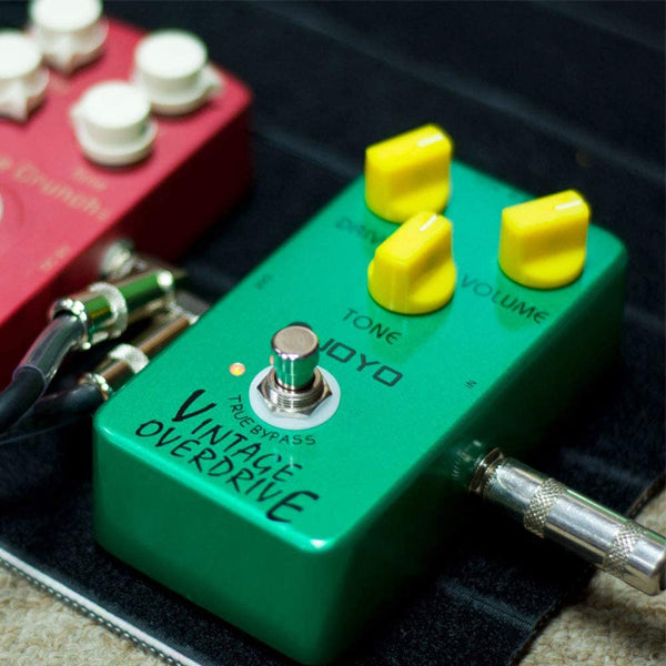 Joyo JF-01 Vintage Overdrive Classic Tube Screamer Effect Pedal for Electric Guitar (JF01 JF 01)