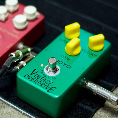 Joyo JF-01 Vintage Overdrive Classic Tube Screamer Effect Pedal for Electric Guitar (JF01 JF 01)