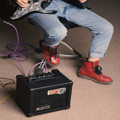 Joyo DC-15 15W Digital Guitar Amplifier with Delay Reverb Effect 36 Pattern Drum Speaker Amp (DC15 DC 15)