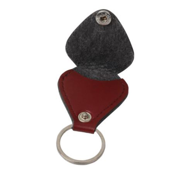 Joyo ACE8 Real Cow Leather Guitar Pick Holder Key Chain Pick Collection (ACE 8)