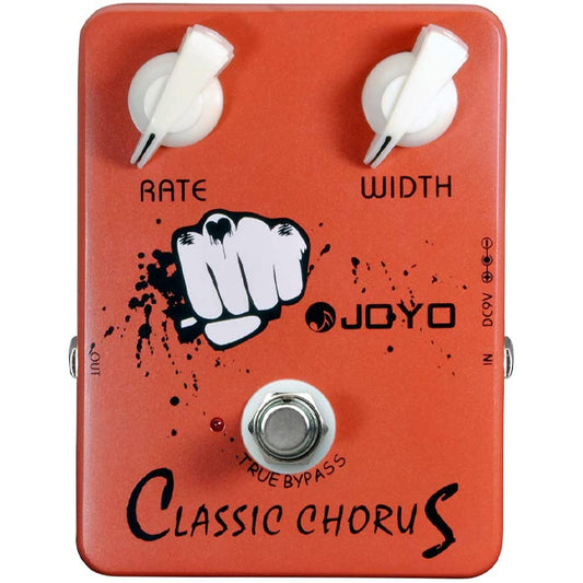 Joyo JF-05 Classic Chorus Crisp and Transparent Full Bodied Sounds With Deep Clear Tone for Electric Guitar Effect Pedal (JF05 JF 05)