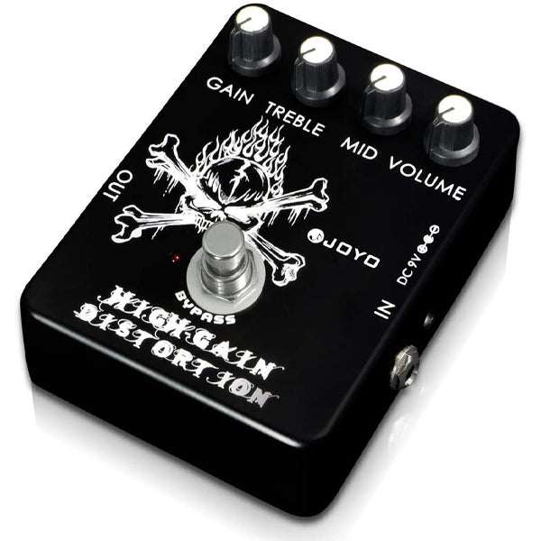 Joyo JF-04 High Gain Distortion Pedal Crunch to Heavy Metal with EQ and Tone Control for Electric Guitar Effect (JF04 JF 04)