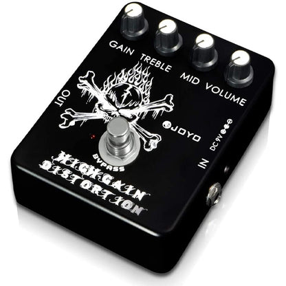Joyo JF-04 High Gain Distortion Pedal Crunch to Heavy Metal with EQ and Tone Control for Electric Guitar Effect (JF04 JF 04)