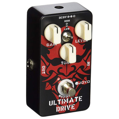 Joyo JF-02 Ultimate Drive Rich Bordering on Distortion Overdrive Pedal for Electric Guitar Effect (JF02 JF 02)