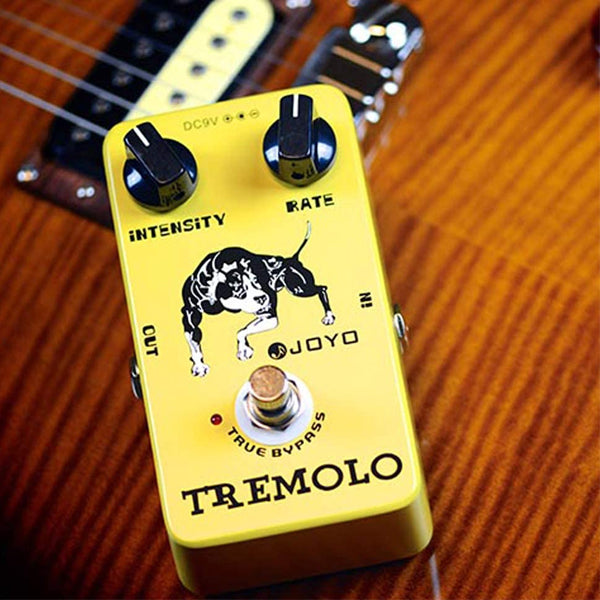 Joyo JF-09 Tremolo Circuitry of Beloved Classic Tube Amplifiers for Electric Guitar Effect Pedal (JF09 JF 09)