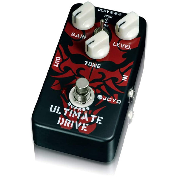 Joyo JF-02 Ultimate Drive Rich Bordering on Distortion Overdrive Pedal for Electric Guitar Effect (JF02 JF 02)