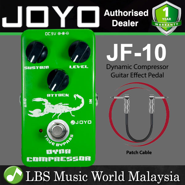 Joyo JF-10 Dynamic Compressor Electric Guitar Effect Pedal (JF10
