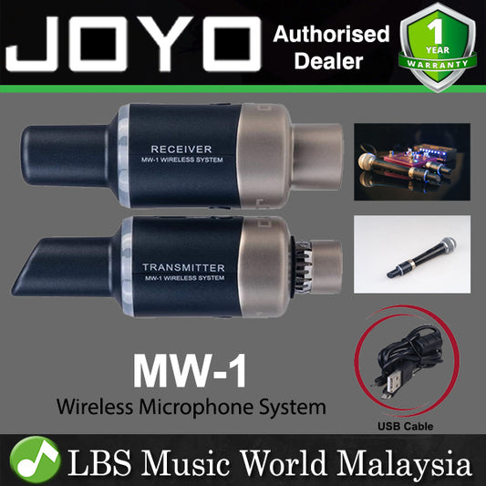 Joyo MW-1 5.8GH Rechargeable Wireless Microphone System Adapter Transmitter Receiver For Dynamic Mic (MW1 MW 1)
