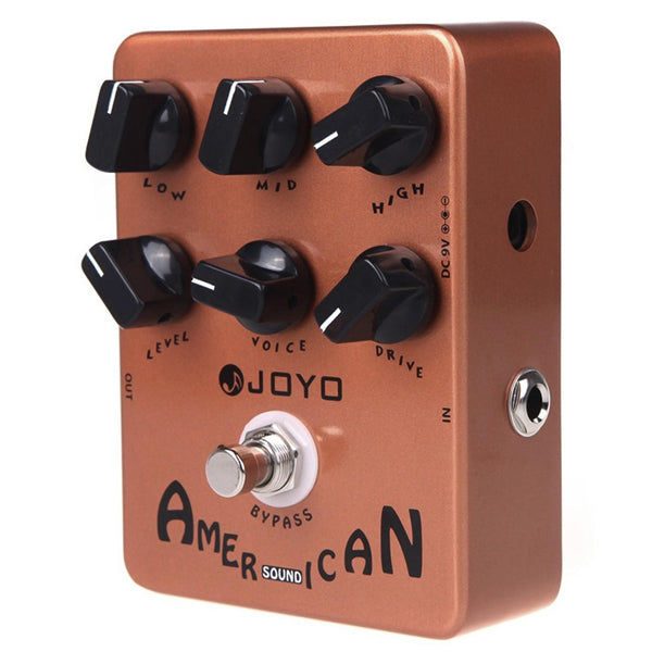 Joyo JF-14 American Sound Overdrive Electric Guitar Effect Pedal 57 Deluxe Sound (JF14 JF 14)