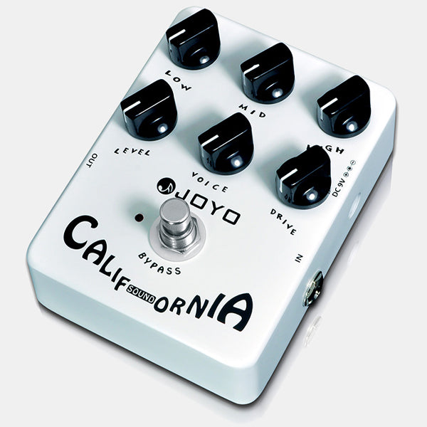 Joyo JF-15 California Sound Guitar Effect Pedal Amp Overdrive to Distortion Simulator (JF15 JF 15)