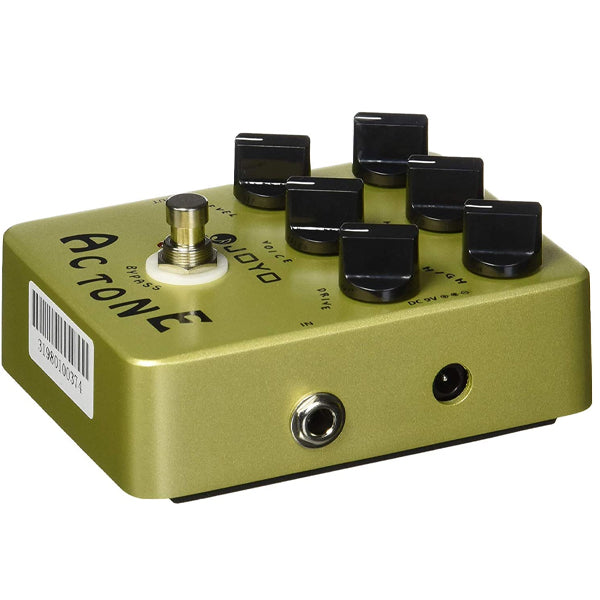 Joyo JF-13 AC Tone Vintage Tube Amplifier Effects Pedal Analog Circuit British Rock Distortion Sound for Electric Guitar Effect (JF13 JF 13)