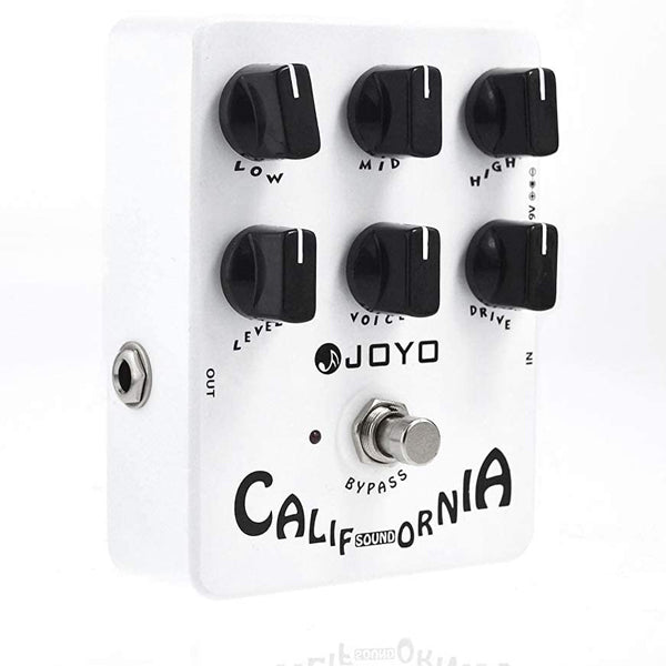 Joyo JF-15 California Sound Guitar Effect Pedal Amp Overdrive to Distortion Simulator (JF15 JF 15)
