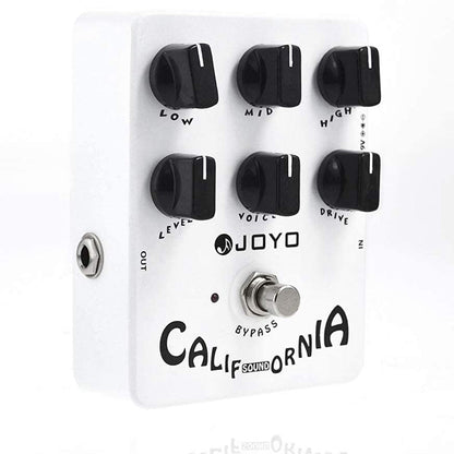 Joyo JF-15 California Sound Guitar Effect Pedal Amp Overdrive to Distortion Simulator (JF15 JF 15)