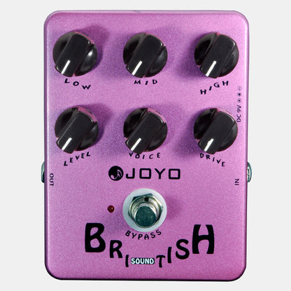 Joyo JF-16 British Sound Effect Pedal Amp Simulator of Mashall Amp for Electric Guitar (JF16 JF 16)