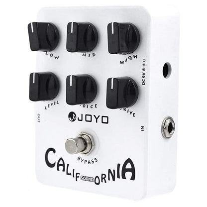 Joyo JF-15 California Sound Guitar Effect Pedal Amp Overdrive to Distortion Simulator (JF15 JF 15)